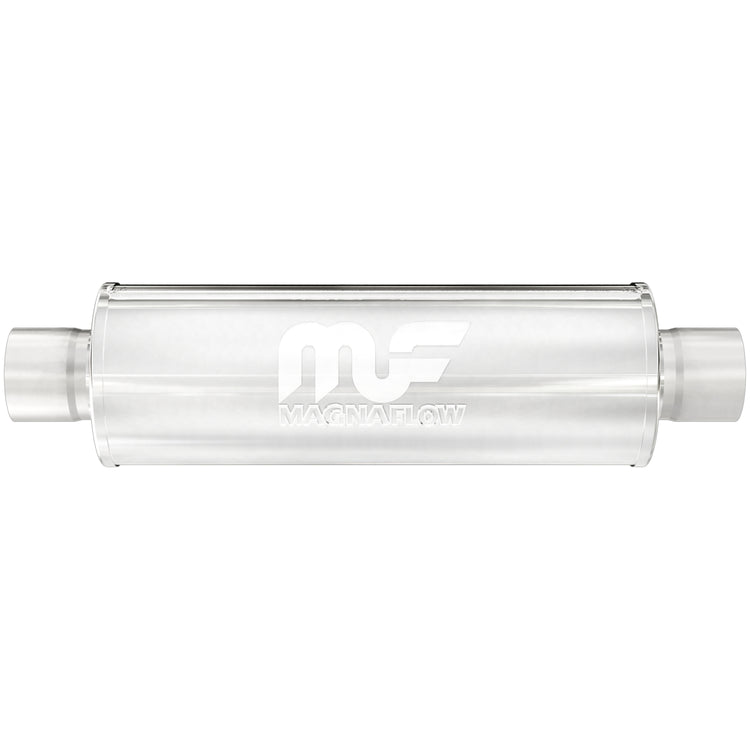 MagnaFlow 4in. Round Straight-Through Performance Exhaust Muffler 10414