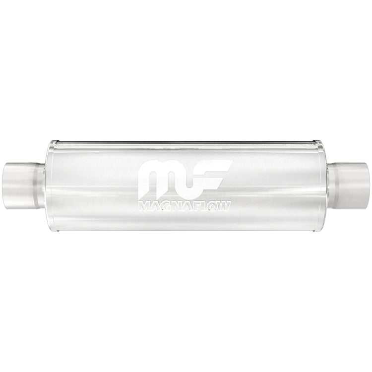 MagnaFlow 4in. Round Straight-Through Performance Exhaust Muffler 10445