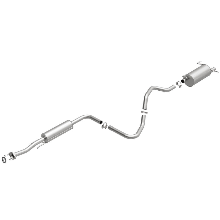 BRExhaust 2007-2012 Nissan Sentra L4 2.0L Direct-Fit Replacement Exhaust System