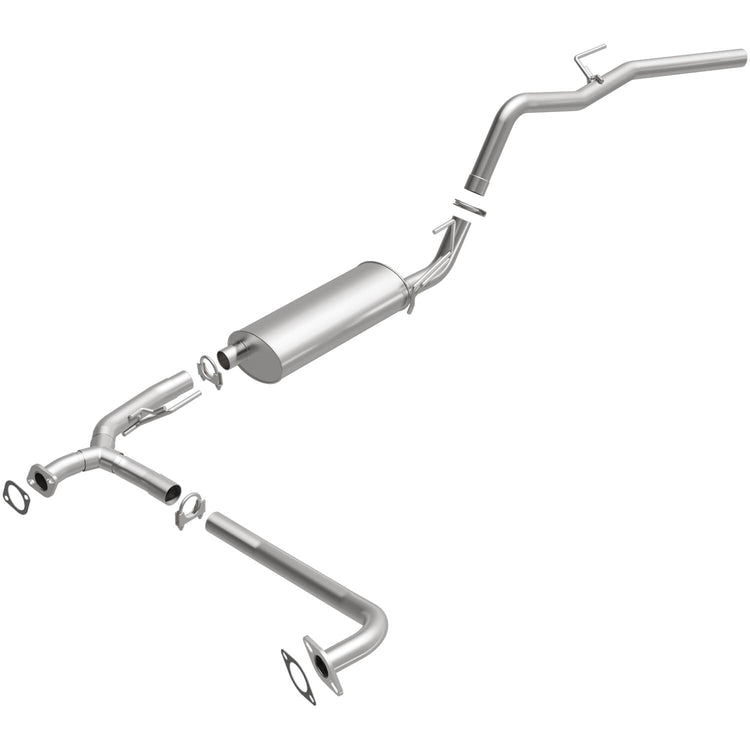 BRExhaust 2005-2014 Nissan Xterra V6 4.0L Direct-Fit Replacement Exhaust System