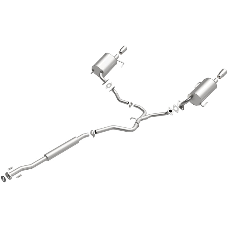 BRExhaust 2005-2009 Subaru Legacy H4 2.5L Direct-Fit Replacement Exhaust System