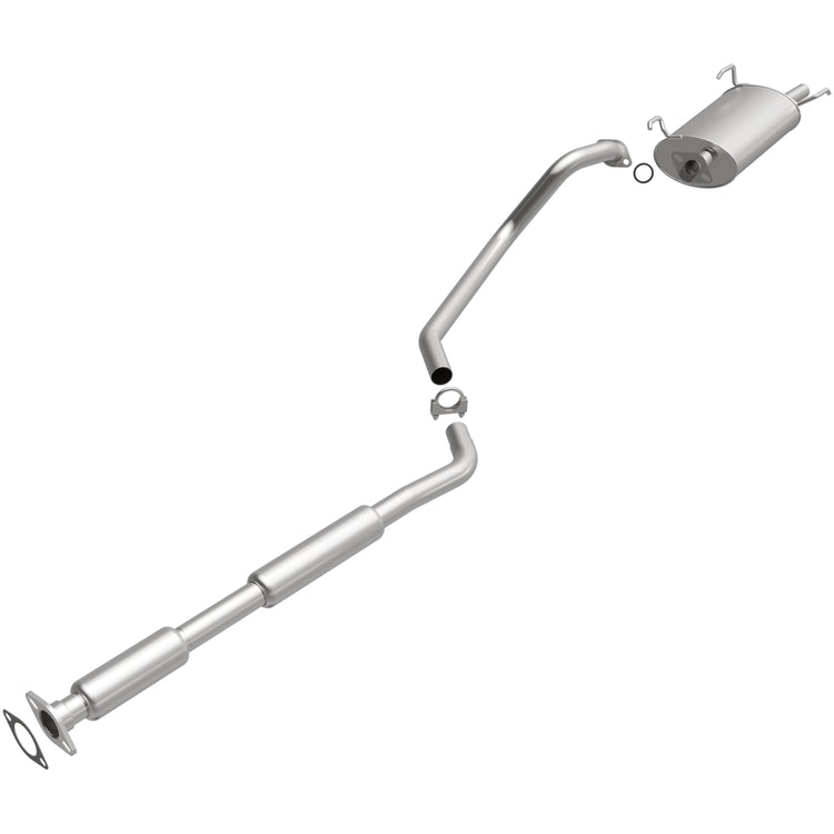 BRExhaust 2000-2001 Nissan Sentra L4 1.8L Direct-Fit Replacement Exhaust System