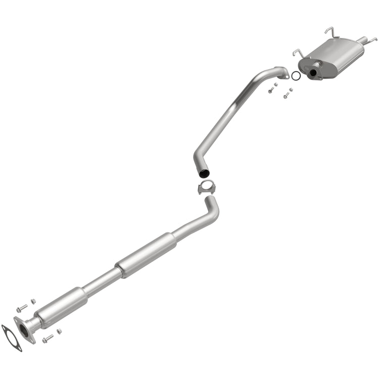 BRExhaust 2000-2001 Nissan Sentra L4 1.8L Direct-Fit Replacement Exhaust System