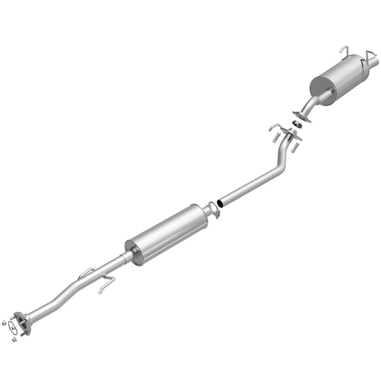 BRExhaust 2007-2009 Honda CR-V L4 2.4L Direct-Fit Replacement Exhaust System