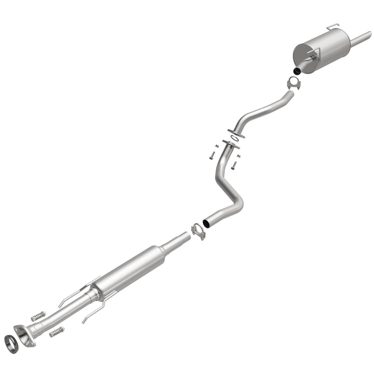 BRExhaust 2012-2017 Nissan Versa L4 1.6L Direct-Fit Replacement Exhaust System