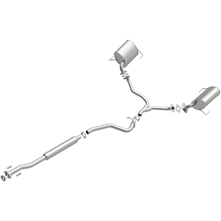 BRExhaust 2005-2007 Subaru Outback H6 3.0L Direct-Fit Replacement Exhaust System
