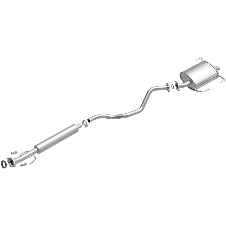 BRExhaust 2009-2014 Nissan Cube L4 1.8L Direct-Fit Replacement Exhaust System