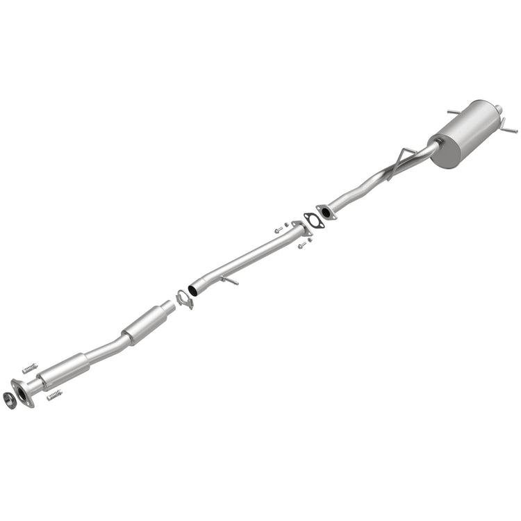 BRExhaust 2002-2005 Subaru Forester H4 2.5L Direct-Fit Replacement Exhaust System