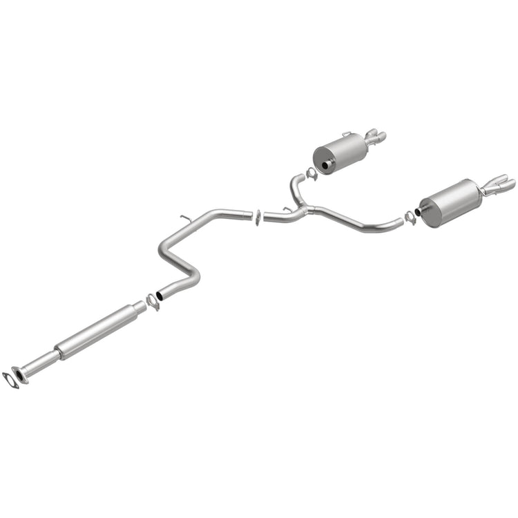 BRExhaust 2003-2008 Pontiac Grand Prix V6 3.8L Direct-Fit Replacement Exhaust System