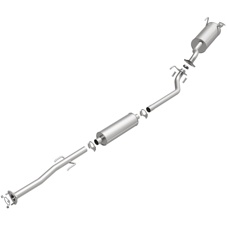 BRExhaust 2010-2011 Honda CR-V L4 2.4L Direct-Fit Replacement Exhaust System