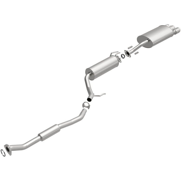 BRExhaust 2006-2011 Acura CSX L4 2.0L Direct-Fit Replacement Exhaust System