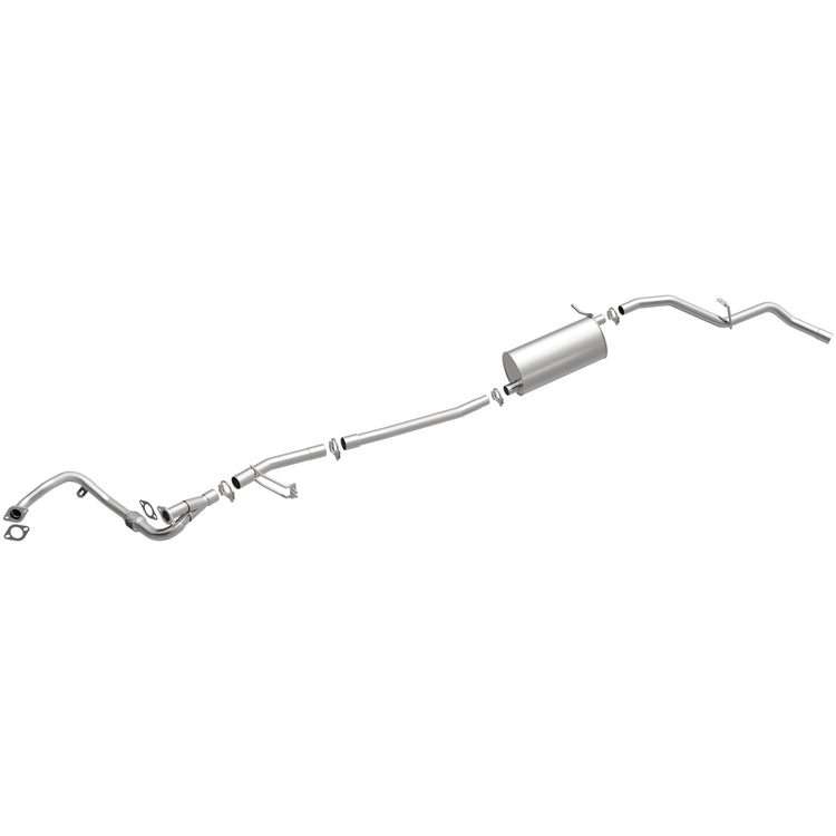 BRExhaust 2003-2004 Nissan Frontier V6 3.3L Direct-Fit Replacement Exhaust System