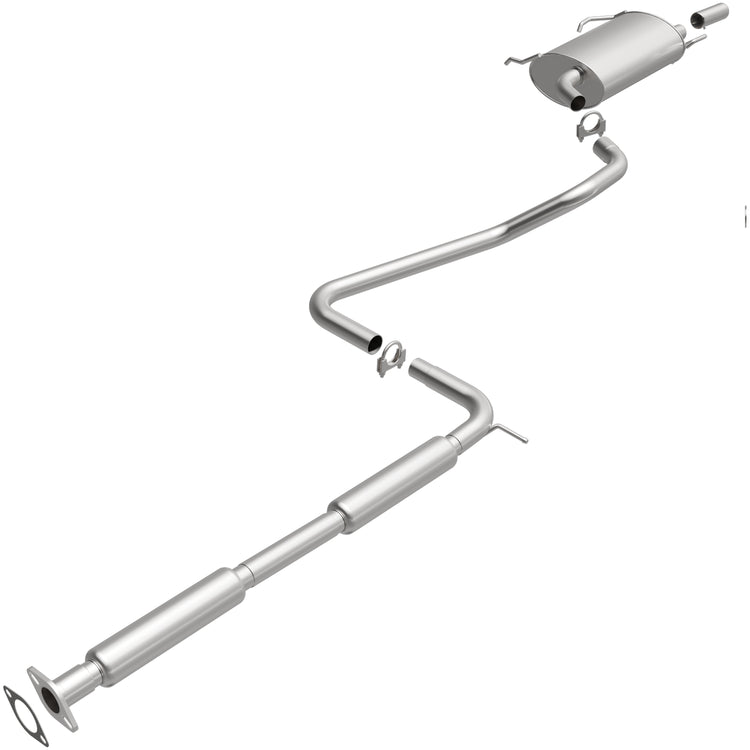 BRExhaust 1998-2000 Nissan Altima L4 2.4L Direct-Fit Replacement Exhaust System
