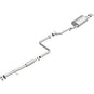 BRExhaust 1992-1993 Honda Accord L4 2.2L Direct-Fit Replacement Exhaust System