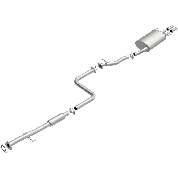 BRExhaust 1992-1993 Honda Accord L4 2.2L Direct-Fit Replacement Exhaust System