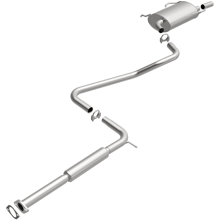 BRExhaust 1998-2001 Nissan Altima L4 2.4L Direct-Fit Replacement Exhaust System