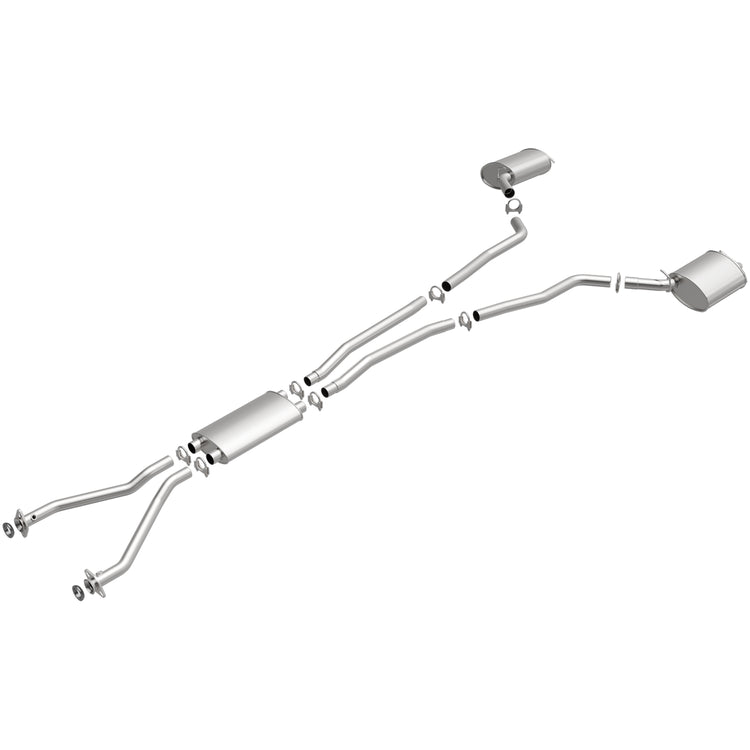 BRExhaust 2004-2007 Cadillac Direct-Fit Replacement Exhaust System