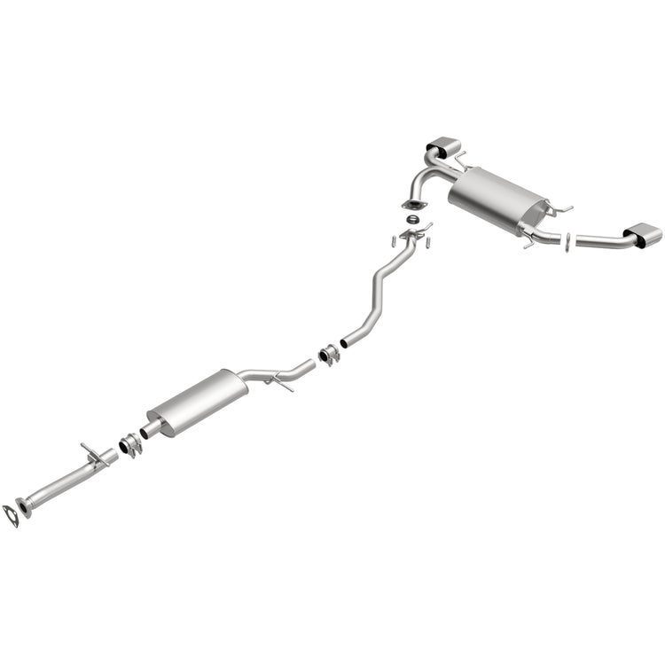 BRExhaust 2010-2012 Acura RDX L4 2.3L Direct-Fit Replacement Exhaust System