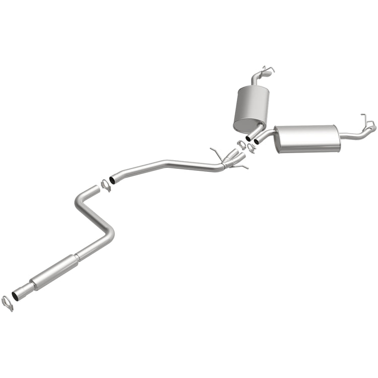 BRExhaust 1996-1999 Cadillac DeVille V8 4.6L Direct-Fit Replacement Exhaust System