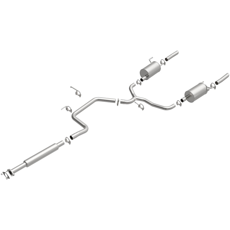 BRExhaust Direct-Fit Replacement Exhaust System 106-0725