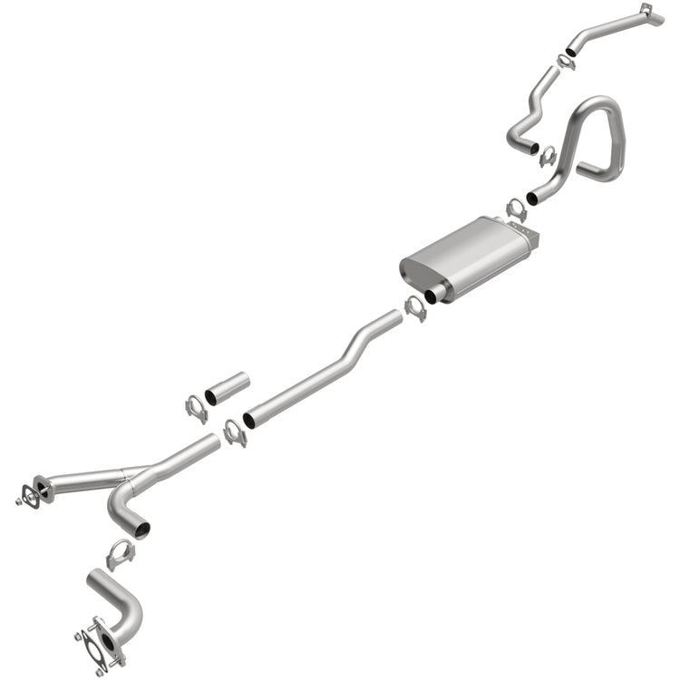 BRExhaust Direct-Fit Replacement Exhaust System 106-0731