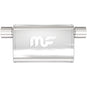 MagnaFlow 4 X 9in. Oval Straight-Through Performance Exhaust Muffler 11376