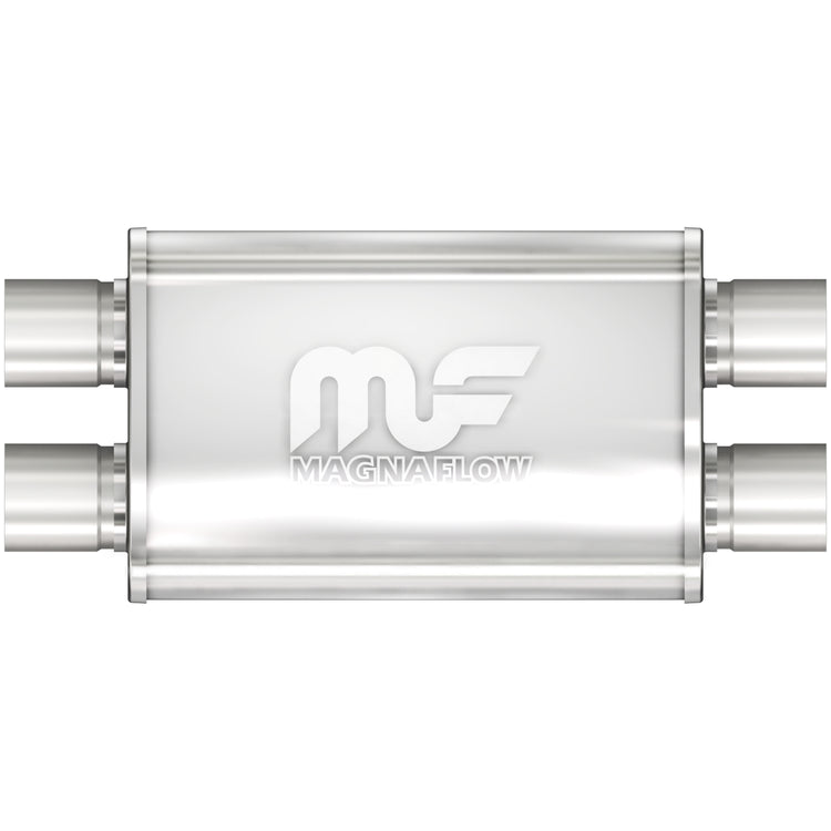 MagnaFlow 4 X 9in. Oval Straight-Through Performance Exhaust Muffler 11379