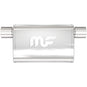 MagnaFlow 4 X 9in. Oval Straight-Through Performance Exhaust Muffler 14377