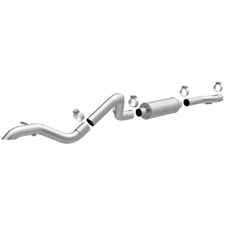 MagnaFlow 2007-2011 Jeep Wrangler Rock Crawler Series Cat-Back Performance Exhaust System