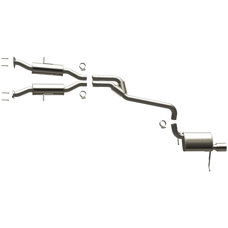 MagnaFlow 2011-2013 Jeep Grand Cherokee Street Series Cat-Back Performance Exhaust System