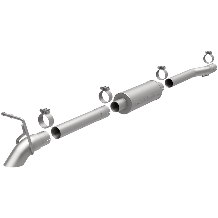 MagnaFlow 2007-2011 Jeep Wrangler Off-Road Pro Series Cat-Back Performance Exhaust System