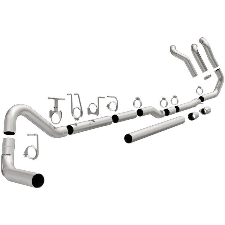 MagnaFlow Aluminized Custom Builder Pipe Series Turbo-Back Performance Exhaust System 18945