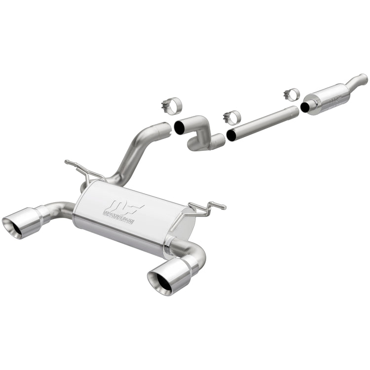 MagnaFlow 2018-2023 Jeep Wrangler Street Series Cat-Back Performance Exhaust System