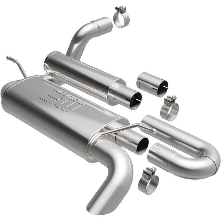 MagnaFlow 2018-2023 Jeep Wrangler Overland Series Axle-Back Performance Exhaust System